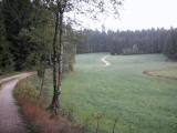  Blick auf die Wanderstrecke 