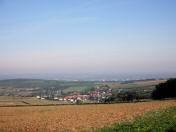 schner Fernblick ber Hbenbach nach Krems an der Donau 