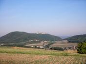  schner Fernblick zum Stift Gttweig 