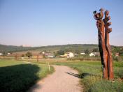  Wanderroute auf dem Skulpturenwanderweg 