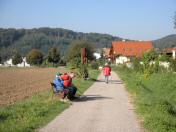  Wanderroute auf dem Skulpturenwanderweg 