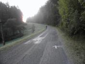  Wanderroute auf der Strae nach Hhendorf 
