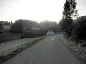  Wanderroute auf der Strae bei Hhendorf 