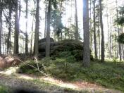 Wanderweg vorbei an imposanten Granitformationen 