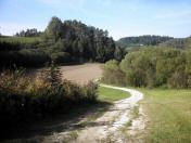 Blick auf die Wanderstrecke 