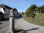  altes Wegkreuz am Ortsbeginn von Rappottenstein 