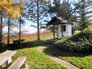 Hubertus Bildstock (Hubertuskapelle) errichtet 1979 kurz vor dem Plateau  "Auf der  Haid"