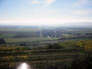 Fernblick von der Aussichtswarte ber Brunn im Felde zum Krw. Thei