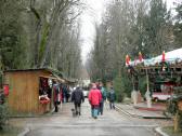Wanderroute durch den Christkindlmarkt auf der Promenade 