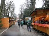 Wanderroute durch den Christkindlmarkt auf der Promenade 