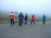  Wanderer bei der Streckenteilung 