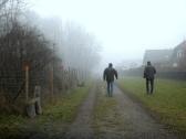 Wanderweg entlang der Waldrandsiedlung am Eichberg 