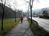  Wanderweg wieder entlang der Weitental Straße 