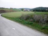  Wanderroute auf der Straße nach Stixendorf 