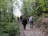  Wanderroute auf schönen Höhenpanoramaweg 