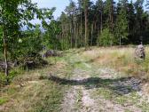  Wanderweg auf der Anhöhe 