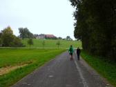  Blick auf die Wanderstrecke Richtung Kirchweg 
