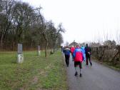  Wanderroute auf dem Kreuzweg bzw am Quittengang 