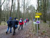  Wanderroute durch den Wald des Khbergs 