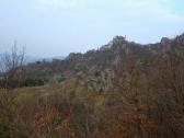  Fernblick zur Burgruine Drnstein 