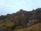  Fernblick zur Burgruine Drnstein 