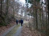  Wanderroute auf dem Welterbesteig 