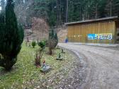  Zwerge (Waldgeister) entlang des Weges 