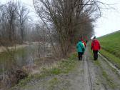  Wanderroute entlang des Donaualtarms 