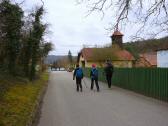 Wanderroute in Zitternberg beim altem Feuerwehrhaus 