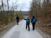  Blick auf die Wanderstrecke 
