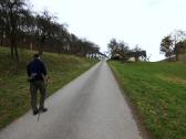  Wanderroute bergan Richtung Tautendorf 