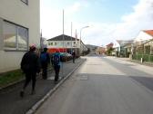  Wanderroute entlang der Schillerstrae zum Ziel 