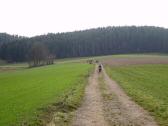  Blick auf die Wanderstrecke 
