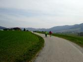  Blick auf die Wanderstrecke Richtung Wartberg 