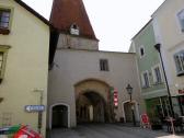 Durchgang durch die innere Stadtmauer beim Linzertor 