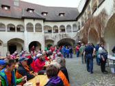  Wanderer im Teisenhoferhof 