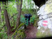  Blick auf die abwechslungsreiche Wanderstrecke 