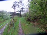  Blick auf die Wanderroute 