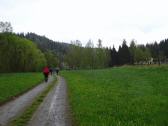  Blick auf die Wanderstrecke im Thayatal 