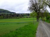 Wanderroute ber die Landesstrae 8065 nach Speisendorf