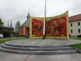  die Sonnenuhr das neue Denkmal am Badenertor 