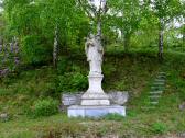 Nepomuk-Statue am Ortsende von Albrechtsberg an der Groen Krems