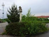 Figurenbildstock Gnadenstuhl mit Maria - stlich von Mold 