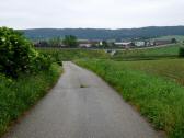  Blick auf die Wanderstrecke kurz vor Mold 