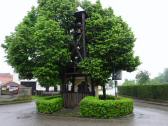 Wegkapelle mit vorgestellten Glockenturm in Untergrafendorf