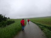  Blick auf die Wanderstrecke 