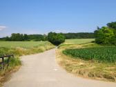  Blick auf die Wanderroute 