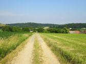 Wanderroute durch die Riede Gradfeld nach Unterhameten 