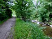  Wanderweg entlang der Melk am rechten Ufer 