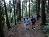  Blick auf die Wanderstrecke 